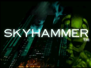 Skyhammer title screen for Jaguar